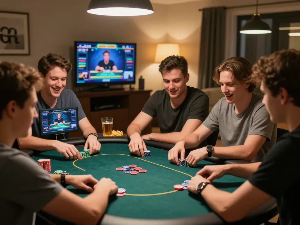 Nohu90 players strategizing during an exciting online poker game with immersive visuals.