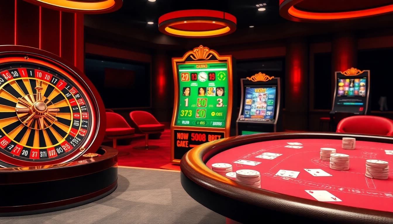 Découvrez l'excitation du casino en ligne Français 2026 avec des jeux vibrants et un cadre luxueux.