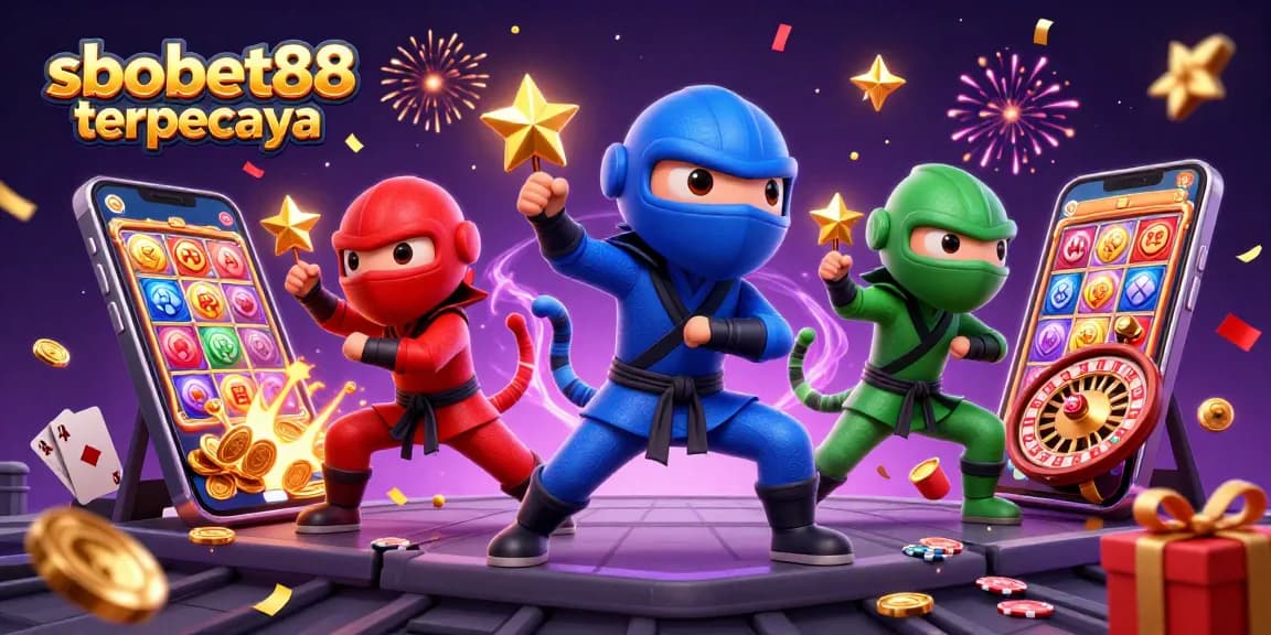 Engage with sbobet88 terpercaya as ninja chameleons battle in an exciting casino atmosphere.