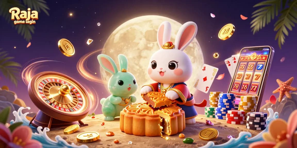 Engage with Raja game login as you explore exciting casino games in an enchanting illustration.