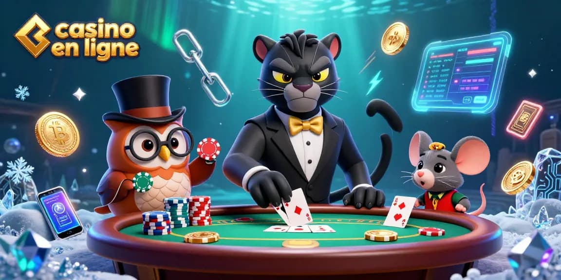 Le casino en ligne vise à divertir avec un chapiteau de poker et des personnages 3D uniques.