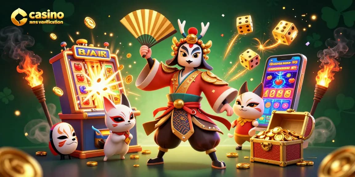 Jouer dans un casino en ligne sans vérification avec des personnages animés et des jackpots éclatants.