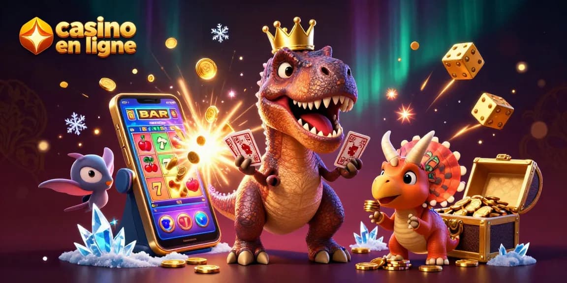 Faites monter l'adrénaline avec les jeux de casino en ligne présentés par des personnages cartoon amusants.