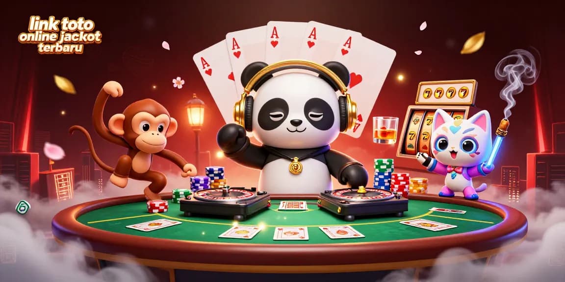 Mainkan link toto online jackpot terbaru di BCA777 dengan ilustrasi kasino yang megah dan ramai.