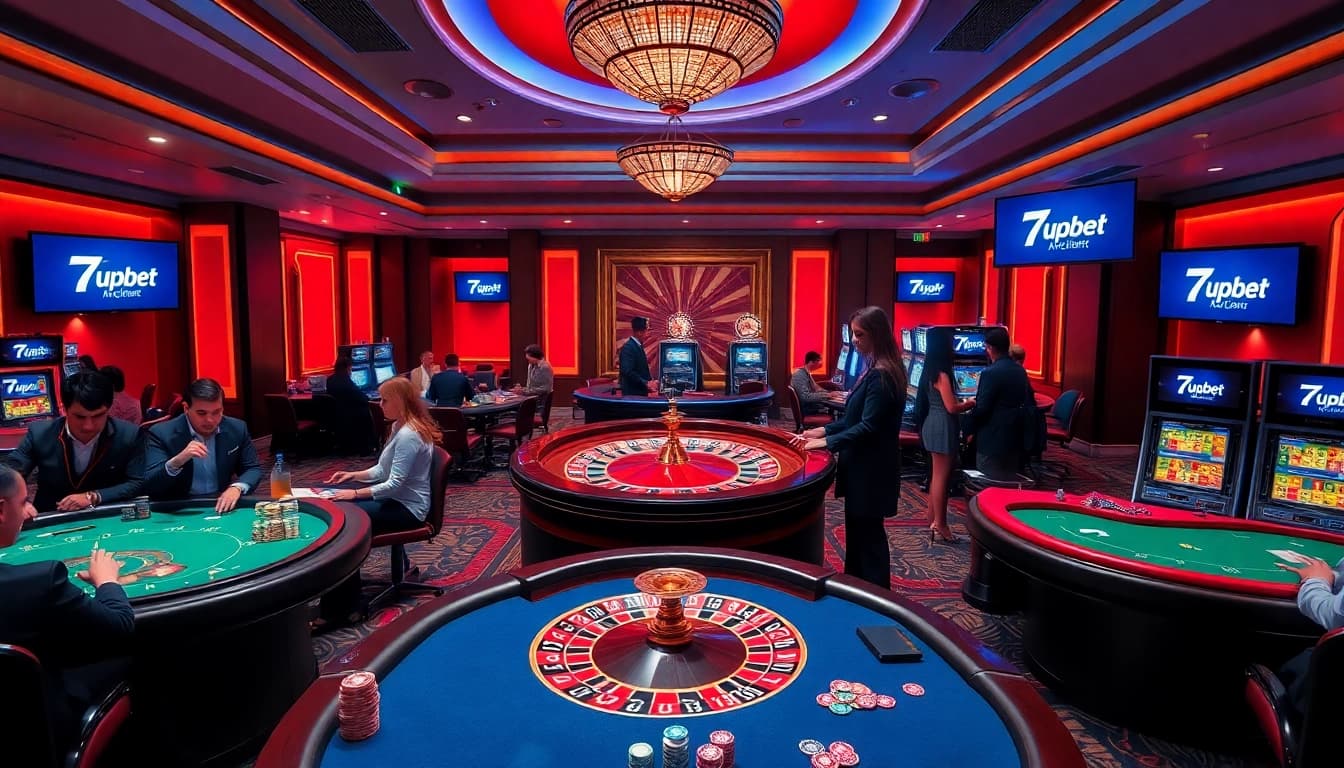 Experience the thrill of online betting with 7upbet's exciting casino and sports betting environment.