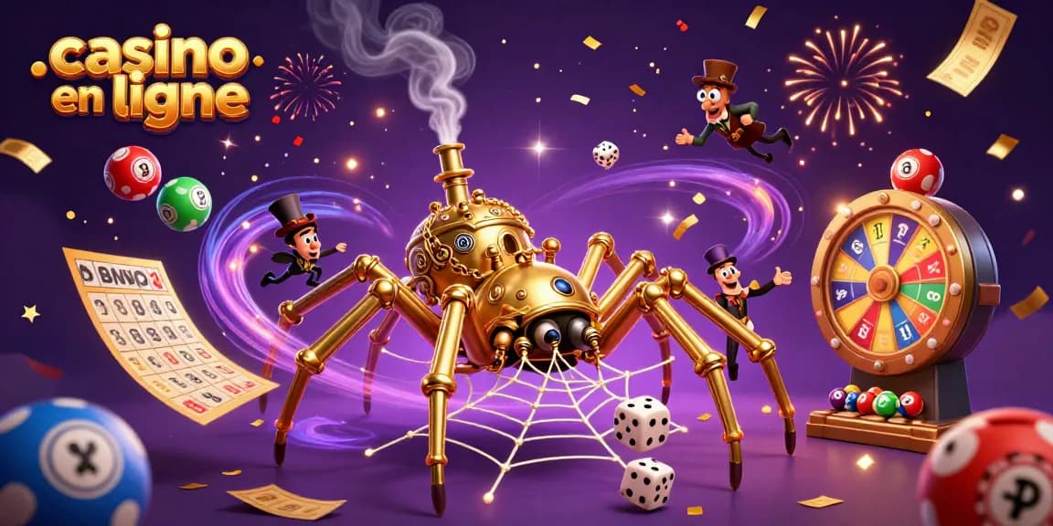 Vivez l'expérience du casino en ligne avec des personnages et des éléments de jeu captivants.