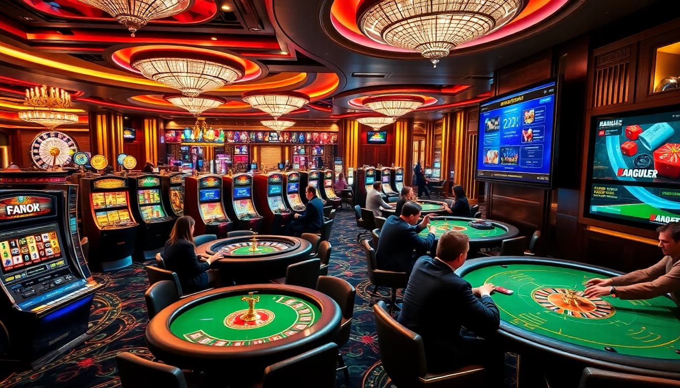 Découvrez Casino en Ligne Français 2026 avec des tables à enjeux élevés et une atmosphère de jeu vibrante.