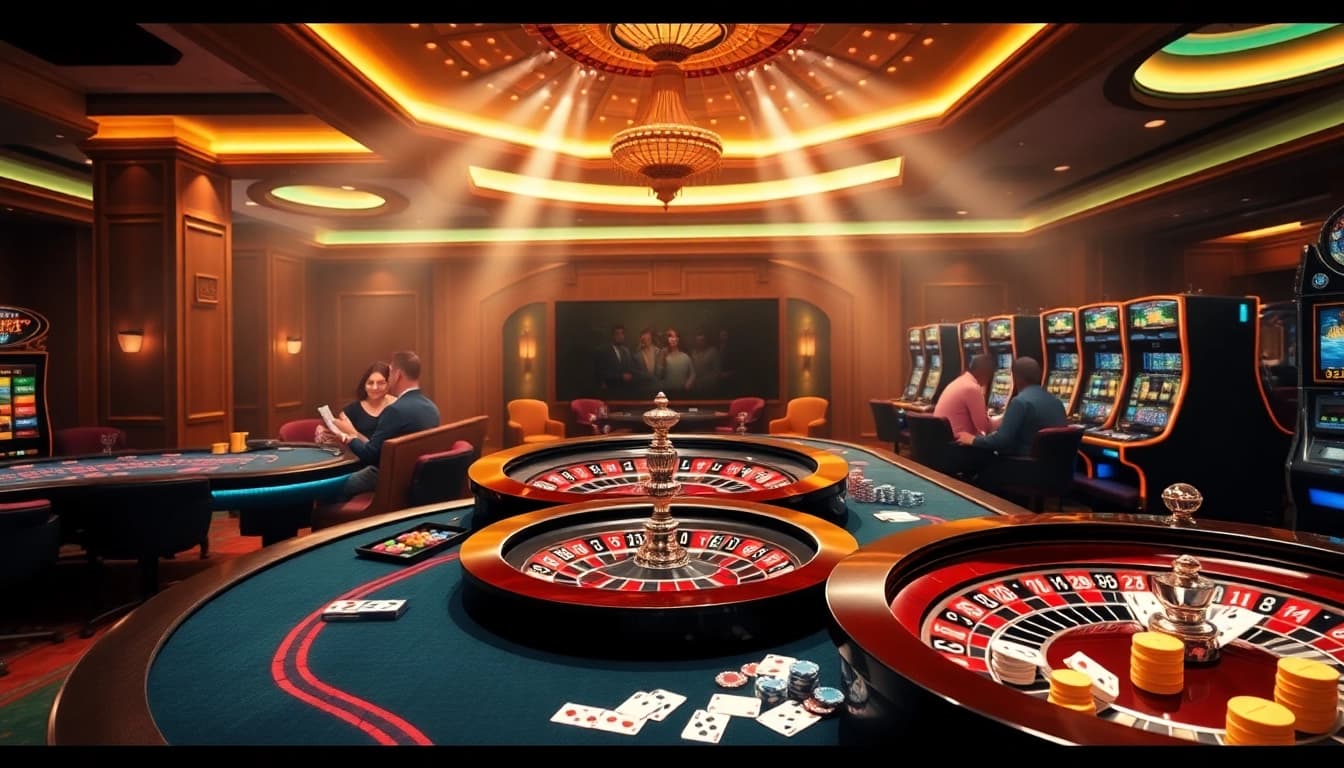 Experience an exciting poker game with chips and cards at https://xx88.nl/ casino.