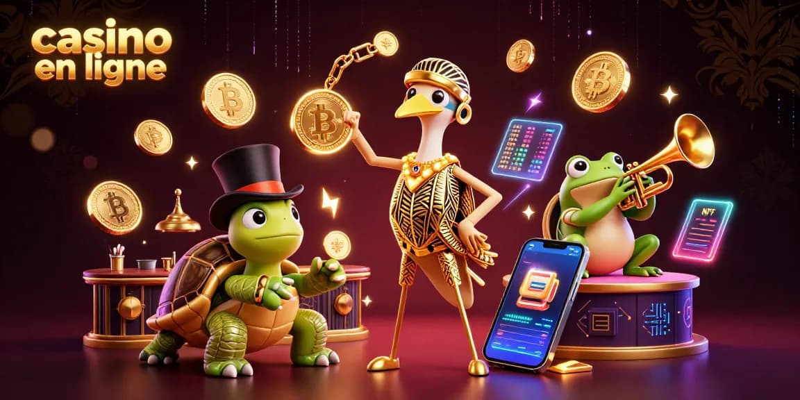 Gagnez avec l'expérience ultime de casino en ligne grâce à une illustration sportive et dynamique.