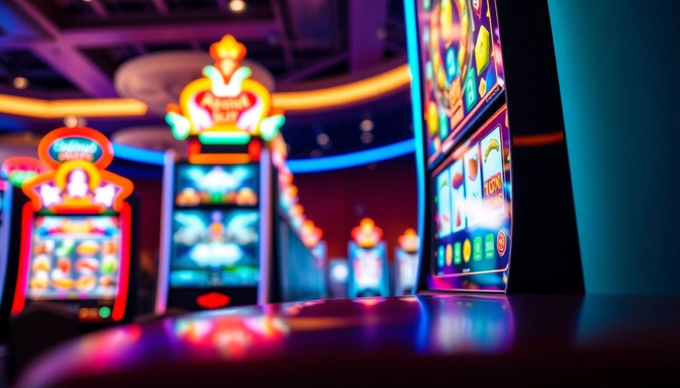 Play the exciting Microgaming slot machine with colorful visuals and engaging gameplay.