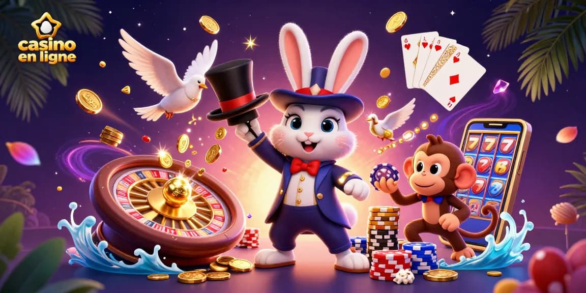 Jouer à un casino en ligne pour gagner de l'argent avec des acteurs amusants et des éléments de jeu captivants.