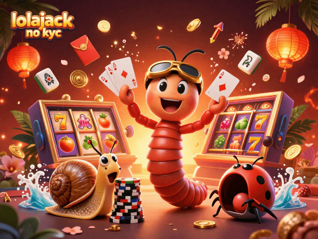 Experience thrilling gameplay with lolajack no kyc and vibrant slot games in an exciting casino scene.