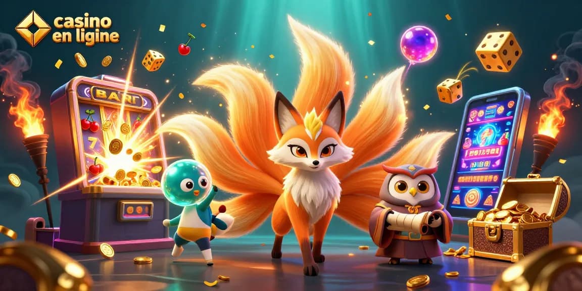 Découvrez le monde lumineux du casino en ligne avec une fox mythique et des jeux en action.