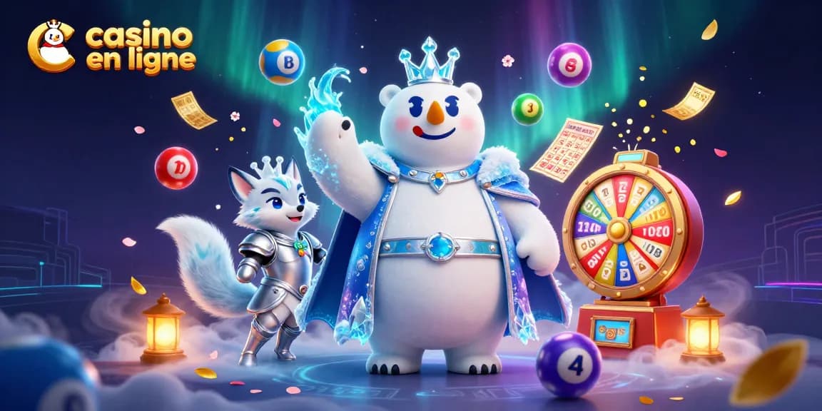 Découvrez les jeux de casino en ligne avec un ours polaire royal et une renarde en armure.