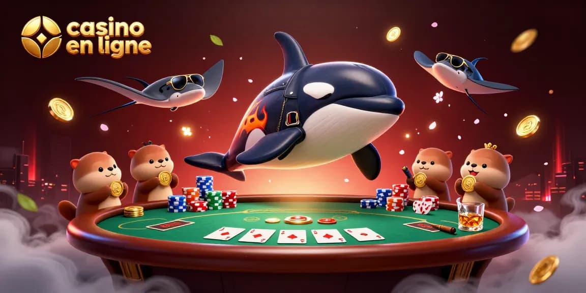 Casino en ligne : plongez dans l'univers des jeux avec un orque et des otaries riches en pièces d'or
