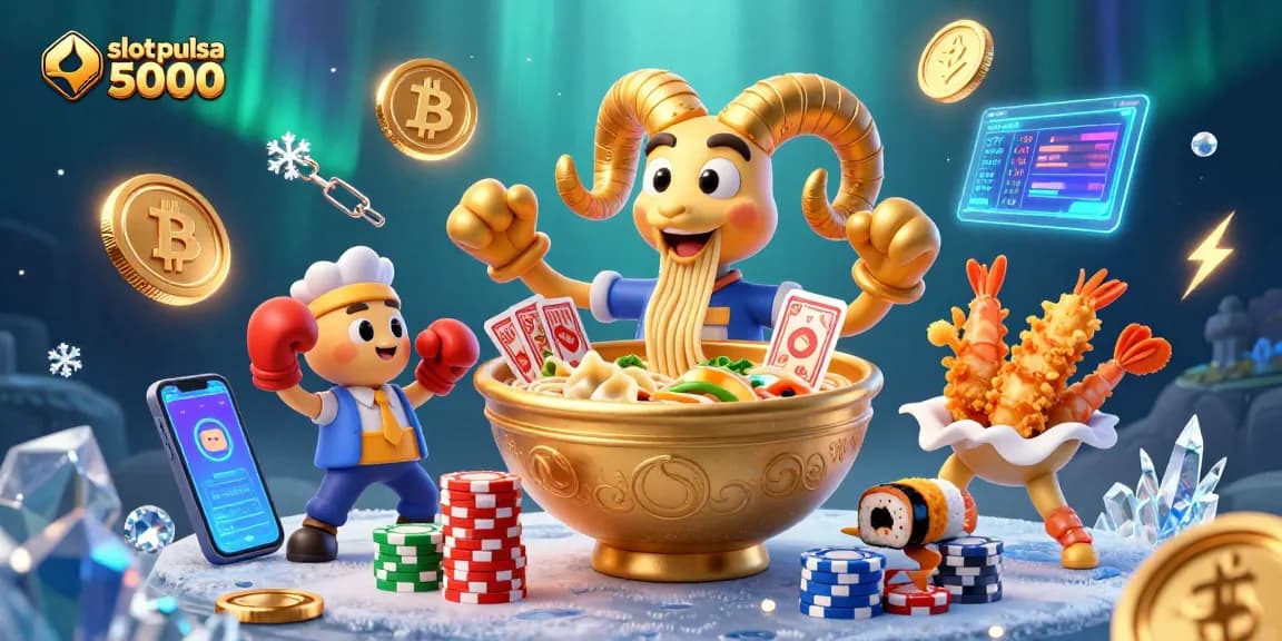 Slot pulsa 5000, nikmati permainan slot online dengan deposit murah dan tanpa potongan.