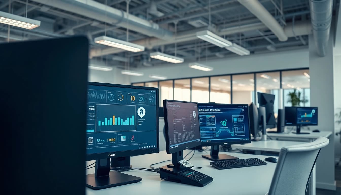 Effective managed it services lakeland showcased in a modern office environment.