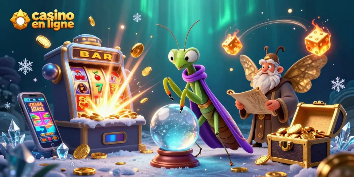 Jouez à casino en ligne avec des personnages mystiques, machines à sous animées et trésors