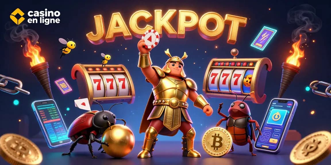 Gagnez au casino en ligne avec des jeux captivants, un jackpot et des richesses.