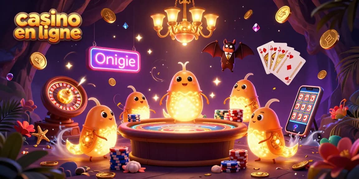 Vivez l'action au casino en ligne avec des lucioles illuminant le jeu et des gains éclatants.