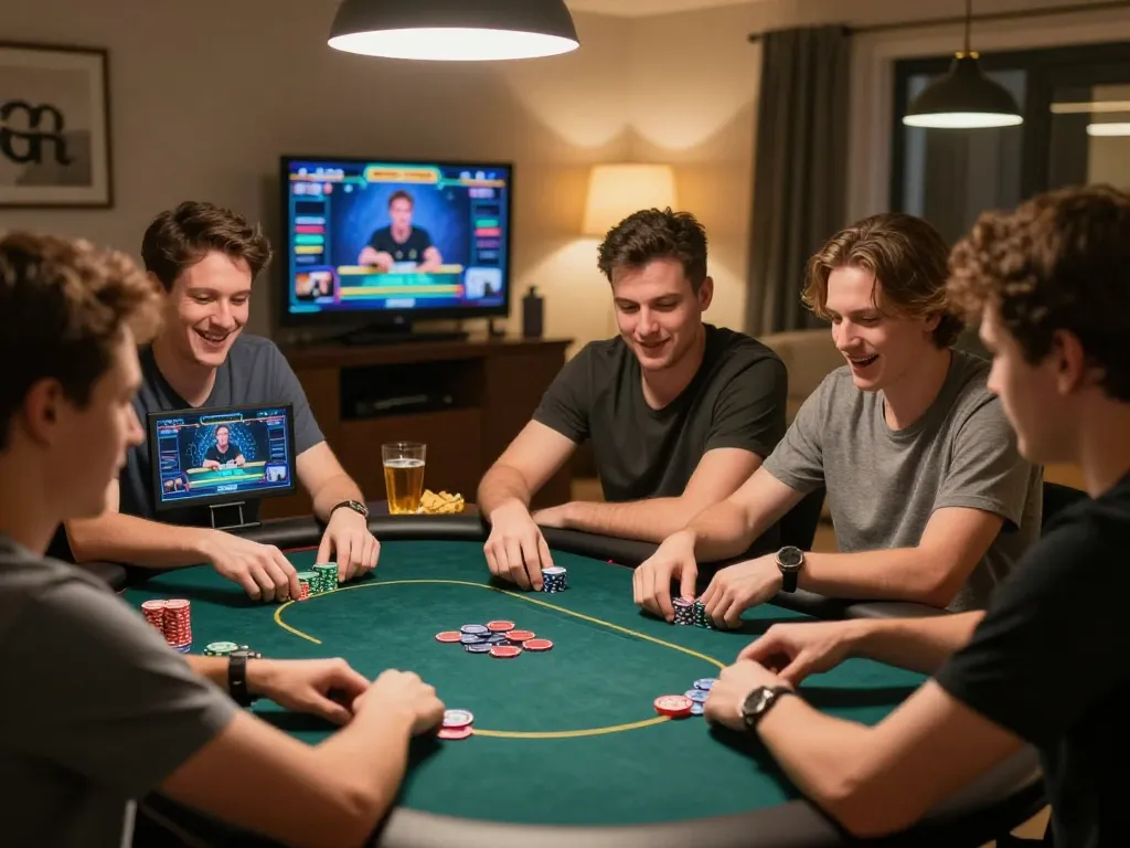 Nohu90 players strategizing during an exciting online poker game with immersive visuals.
