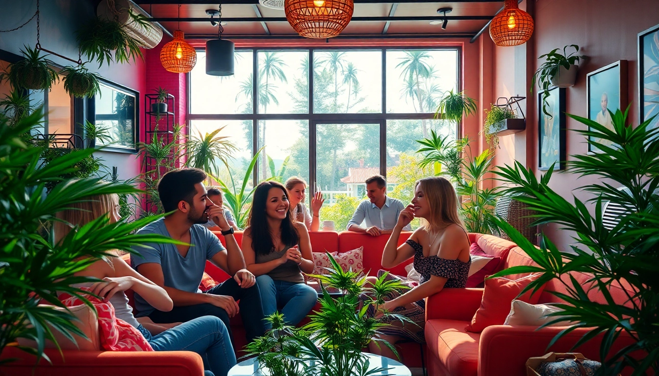 Vivez l'expérience des cannabis clubs Lloret de Mar avec des amis dans une atmosphère conviviale.