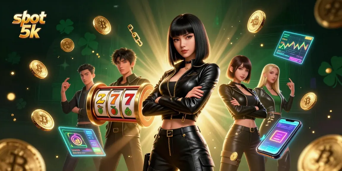 Win big with slot 5k as stunning visuals showcase exhilarating games in an electrifying casino.