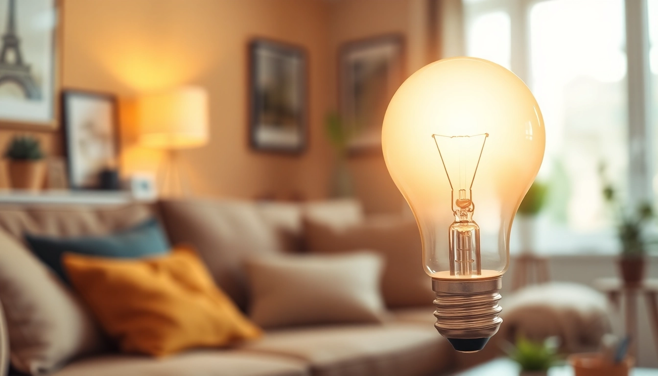 Learn what is an a19 bulb by exploring its design in a cozy home setting.