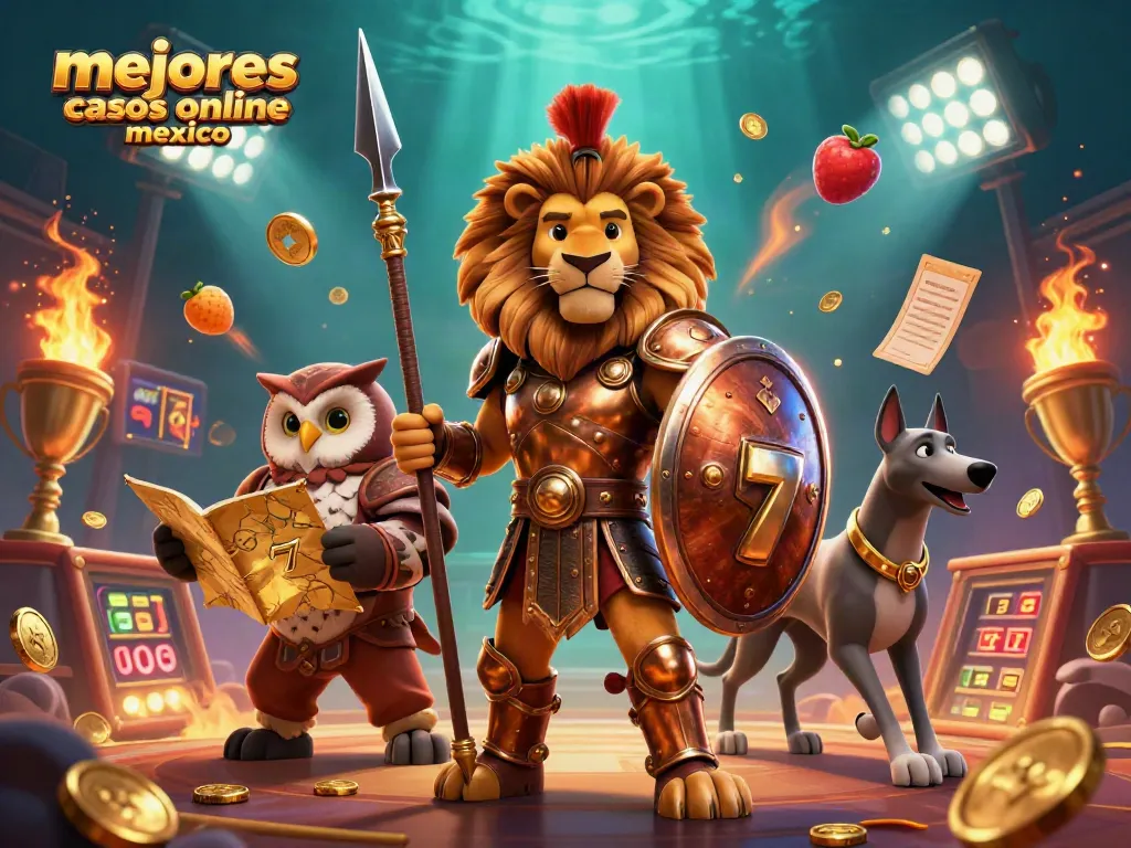 Gana en los mejores casinos online de México con tragamonedas, jackpots y elementos de juego vibrantes.