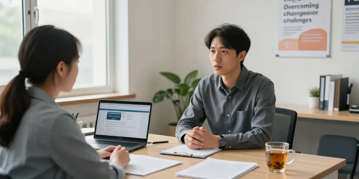 mpu beratung hannover consultation scene with traffic psychologist supporting a client