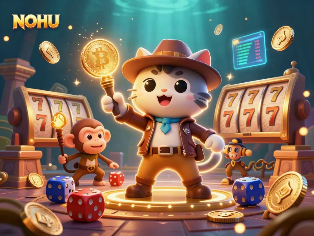 Engage with NOHU's vibrant casino adventure, featuring mystical treasures and dynamic gaming elements.