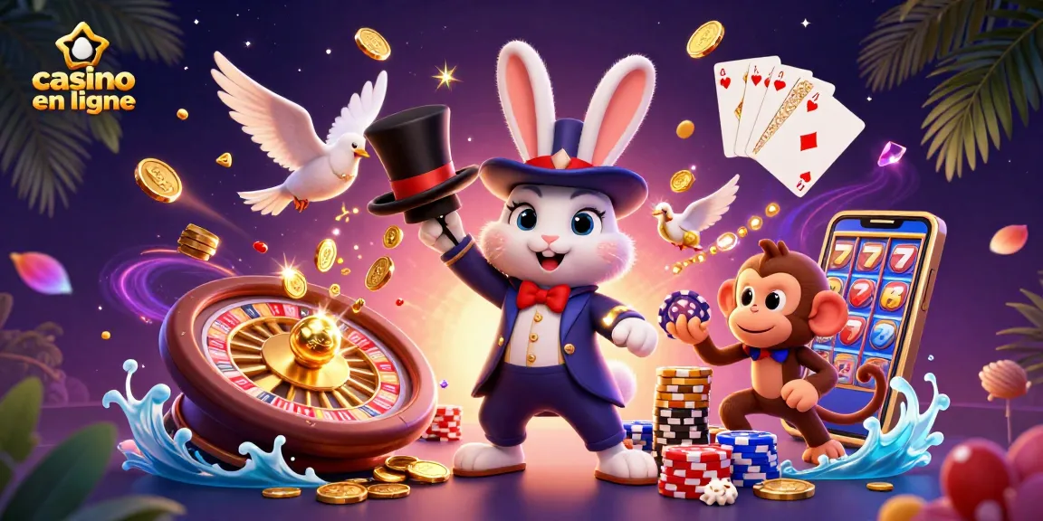Jouer à un casino en ligne pour gagner de l'argent avec des acteurs amusants et des éléments de jeu captivants.