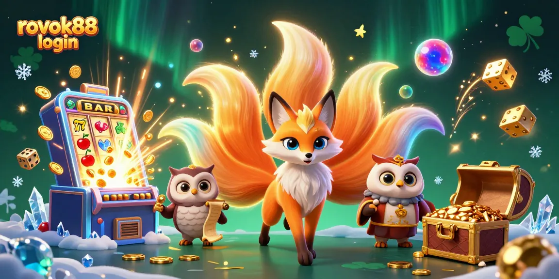 Engage in rokok88 login with colorful casino fun featuring dynamic slots, lucky symbols, and alluring characters.