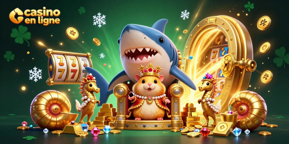 Vivez des expériences captivantes avec le casino en ligne, où un roi hamster doré gouverne des trésors.