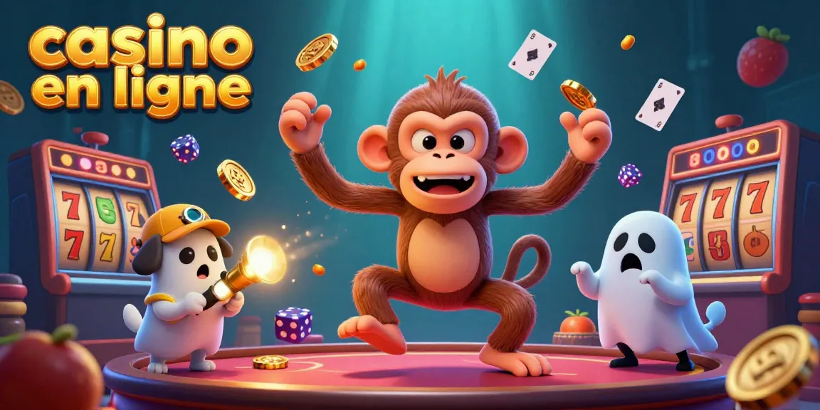 Découvrez des jeux captivants de casino en ligne avec un singe poltergeist et un chiot chasseur fantôme.