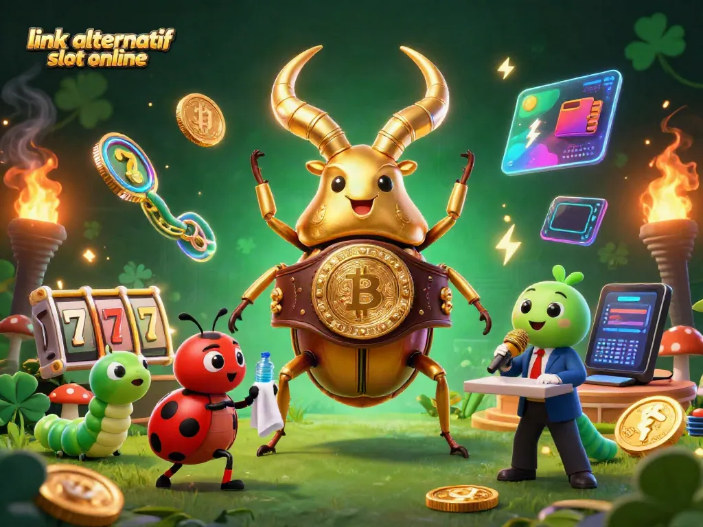 Bermain judi slot online dengan link alternatif slot online, menggambarkan keunikan permainan yang menghibur.