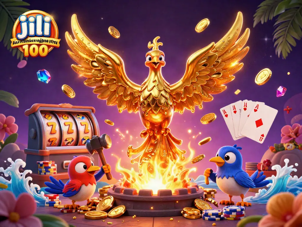 Join the excitement with jili new member register free 100 and immerse in thrilling slot machine action!