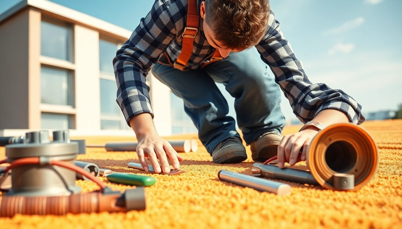 Addressing spray foam roof problems during a professional inspection with detailed examination.