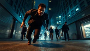 Pursue gripping scenes from shows similar to reacher series featuring an intense protagonist in pursuit.