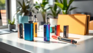 Elfbar zeigt lebendige Geschmacksrichtungen auf einem eleganten weißen Hintergrund