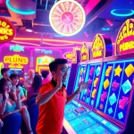 Menangkan hadiah menarik saat memainkan plink slot dengan suasana kasino yang meriah