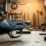 Showcase of a forced reset trigger for sale highlighting its intricate design and precision.