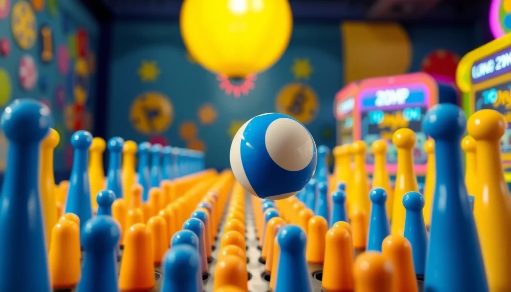 Bermain demo plinko dengan bola jatuh di antara paku warna-warni untuk banyak kesenangan.