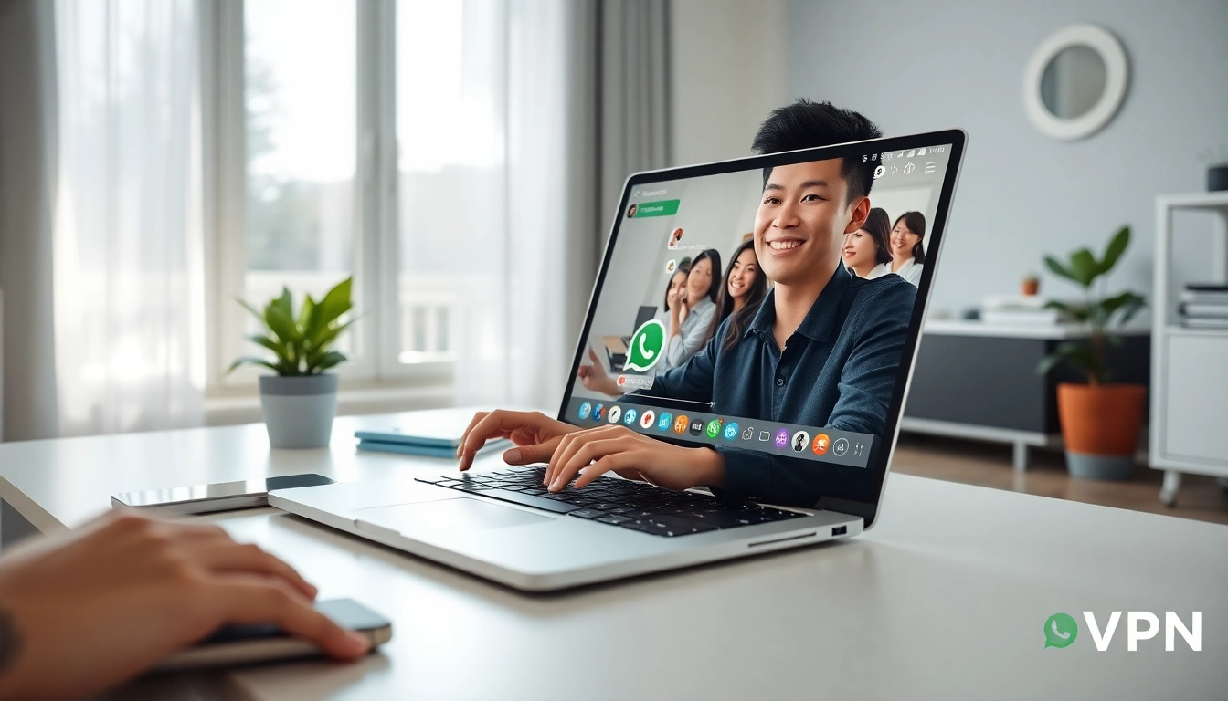 2025年实现WhatsApp Web无缝通讯的Essential快连VPN功能