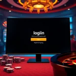 Access the thrilling world of online gambling with ease through login rajatoto88 on a vibrant casino interface.
