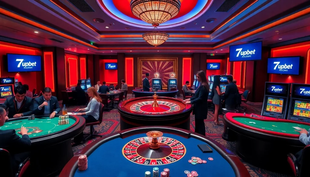 Experience the thrill of online betting with 7upbet's exciting casino and sports betting environment.