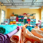 Bekijk de meest verkochte stoffen webshop Nederland met kleurrijke stoffen en creatieve ruimte.
