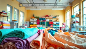 Bekijk de meest verkochte stoffen webshop Nederland met kleurrijke stoffen en creatieve ruimte.