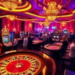 Experience thrilling gameplay at MK8.COM with players enjoying casino games and excitement in a luxurious setting.