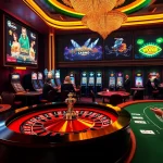 Vivez l'excitation du casino en ligne Français 2026 avec une roulette vibrante, des tables de poker et des machines à sous lumineuses.